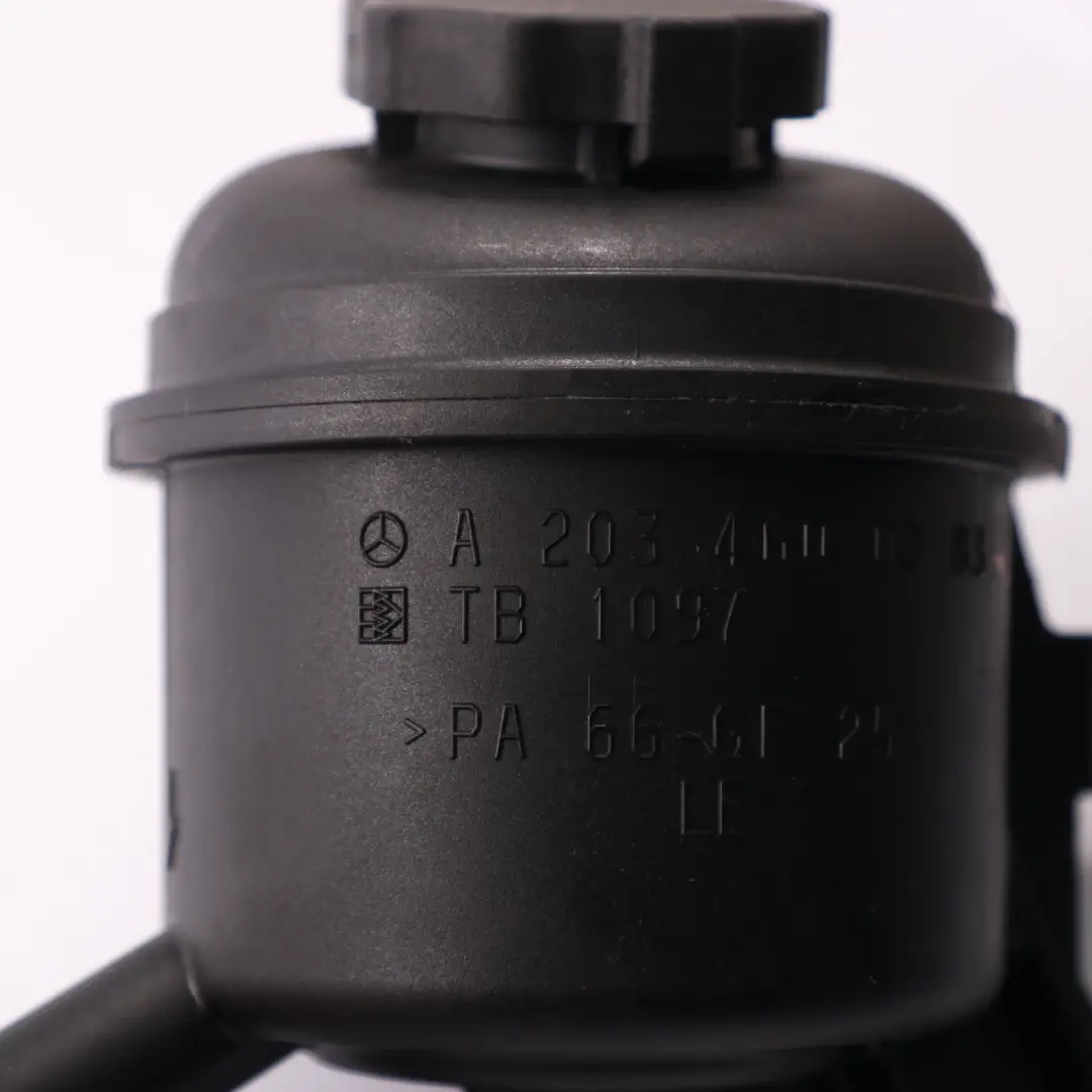 Steering Fluid Tank Reservoir Bottle to Mercedes W203 W211 Diesel Power with Part number A2034600083 Mercedes W203 W211 Diesel Power Steering Fluid Tank Reservoir Bottle - SKU A2034600083-1 - Part number A2034600083
