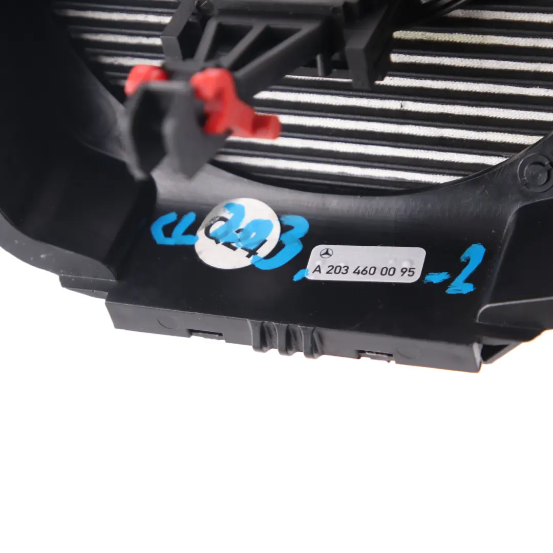  Tapa Columna Volante Mercedes CL203 W203 Negro - SKU A2034600095-2 - Número de pieza A2034600095