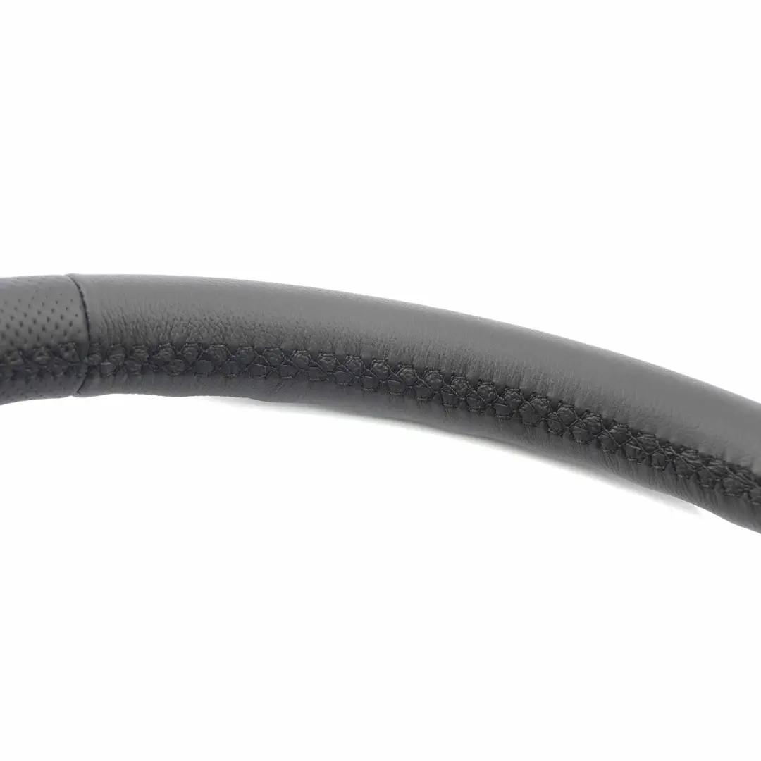 Leather Steering Wheel with Black Threads to Mercedes W203 S203 NEW Black with Part number A2034600903 Mercedes W203 S203 NEW Black Leather Steering Wheel with Black Threads - SKU A2034600903-1 - Part number A2034600903