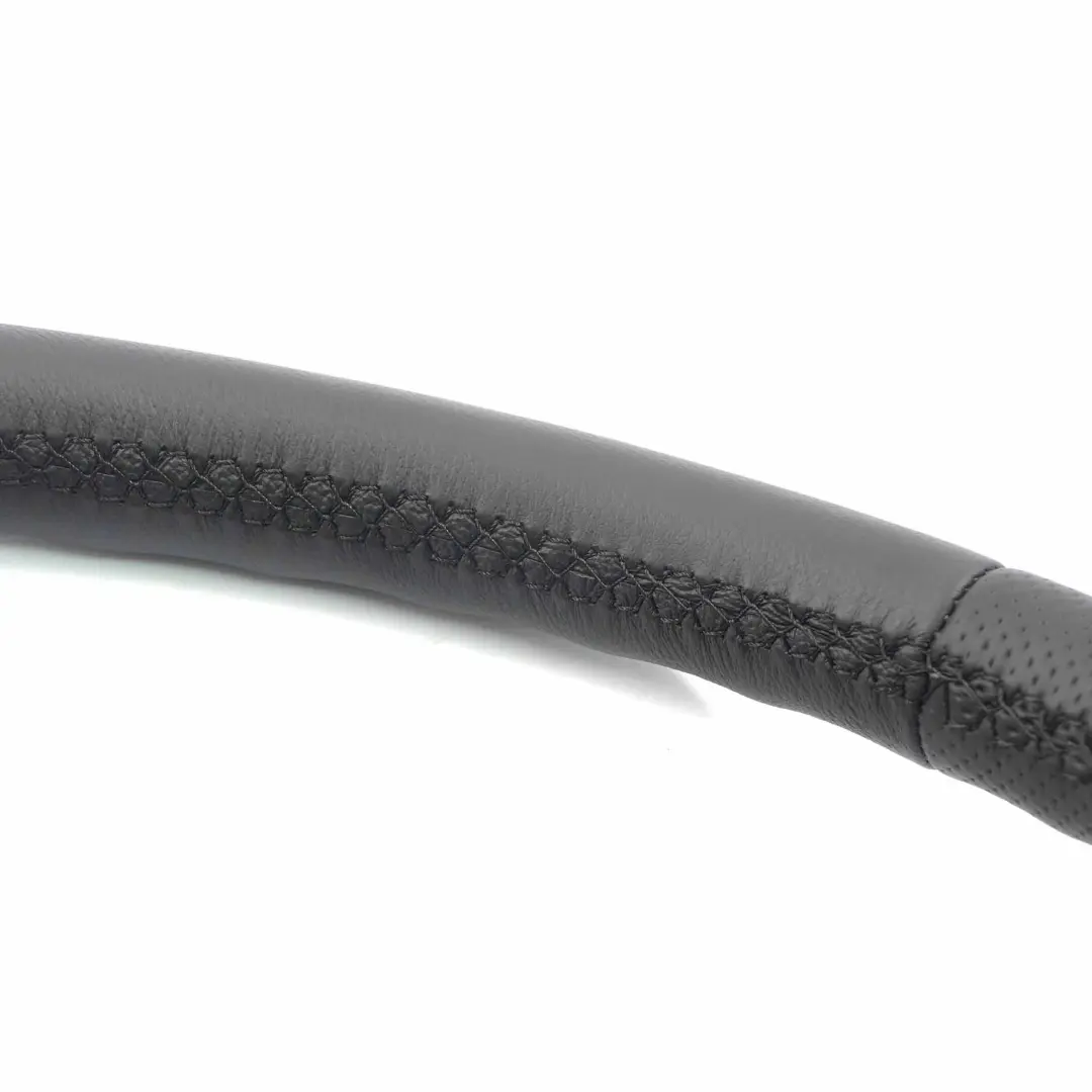 Mercedes W203 S203 NEW Black Leather Steering Wheel with Black Threads - SKU A2034600903-1 - Part number A2034600903