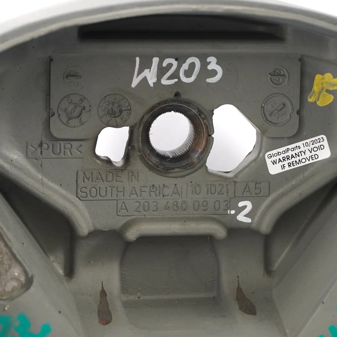 Mercedes W203 NOUVEAU Volant en cuir gris avec filets gris - SKU A2034600903-2 - Numéro de pièce A2034600903