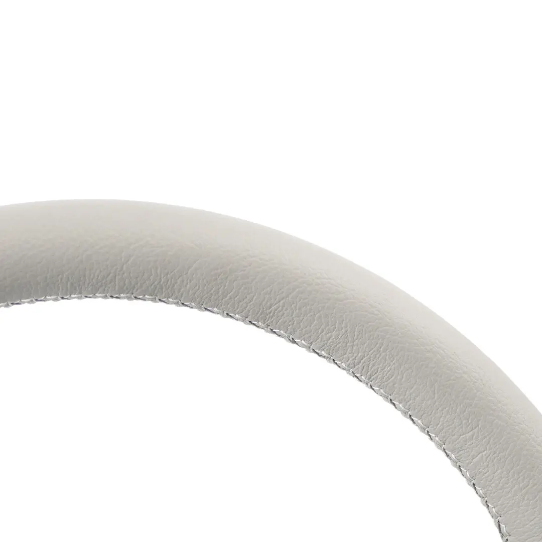 Mercedes W203 NEW Grey Leather Steering Wheel with Grey Threads - SKU A2034600903-2 - Part number A2034600903