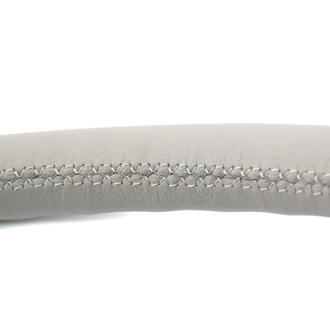 Mercedes W203 NEW Grey Leather Steering Wheel with Grey Threads - SKU A2034600903-2 - Part number A2034600903
