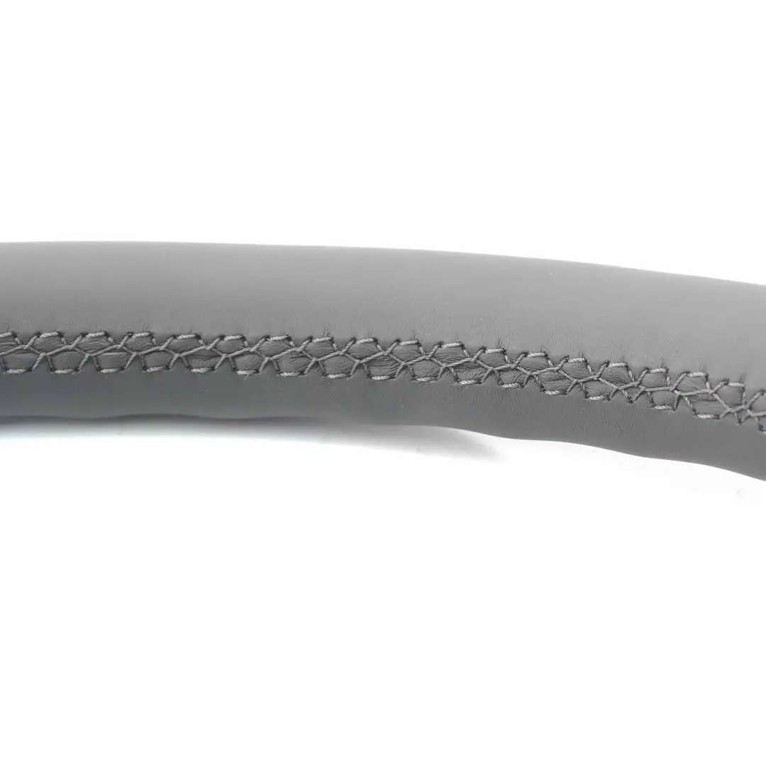 Grey Leather Steering Wheel with Grey Threads Mercedes W203 NEW - SKU A2034600903-3 - Part number A2034600903
