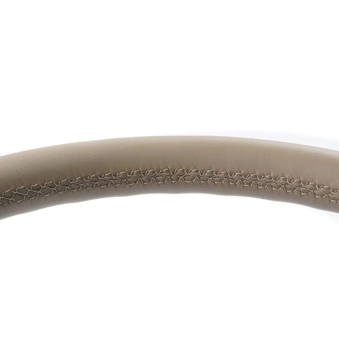 Beige Leather Steering Wheel with Beige Threads to Mercedes W203 S203 NEW with Part number A2034600903 Mercedes W203 S203 NEW Beige Leather Steering Wheel with Beige Threads - SKU A2034600903-4 - Part number A2034600903