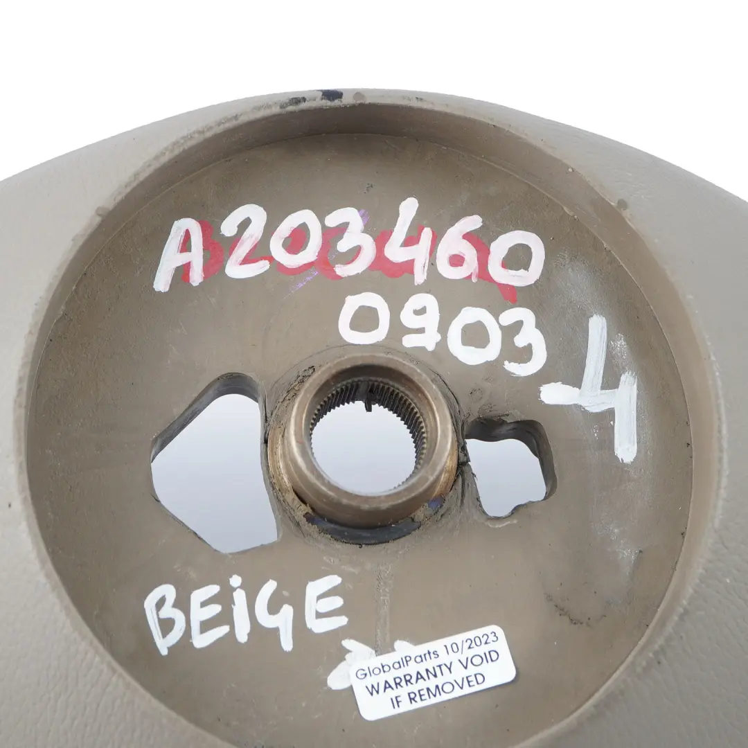 Kierownica NOWA Beżowa Skóra Beż do Mercedes W203 S203 o numerze A2034600903 Mercedes W203 S203 Kierownica NOWA Beżowa Skóra Beż - SKU A2034600903-4 - Numer Części A2034600903