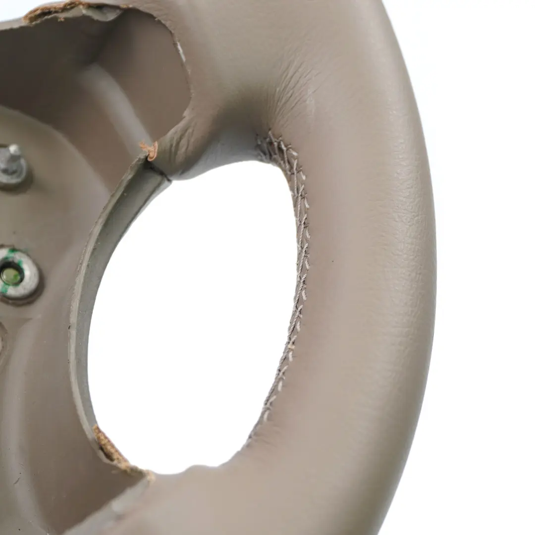 NUEVO Volante de Cuero Beige con Hilos Beige para Mercedes W203 S203 con número de pieza A2034600903 Mercedes W203 S203 NUEVO Volante de Cuero Beige con Hilos Beige - SKU A2034600903-4 - Número de pieza A2034600903