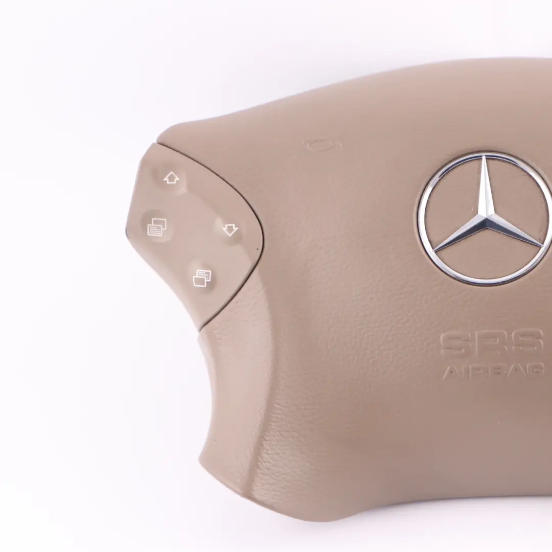 Bolsa Aire Para Módulo Volante Cubierta Beige Panel para Mercedes W203 con número de pieza A2034601898 Mercedes W203 Bolsa Aire Para Módulo Volante Cubierta Beige Panel - SKU A2034601898-1 - Número de pieza A2034601898
