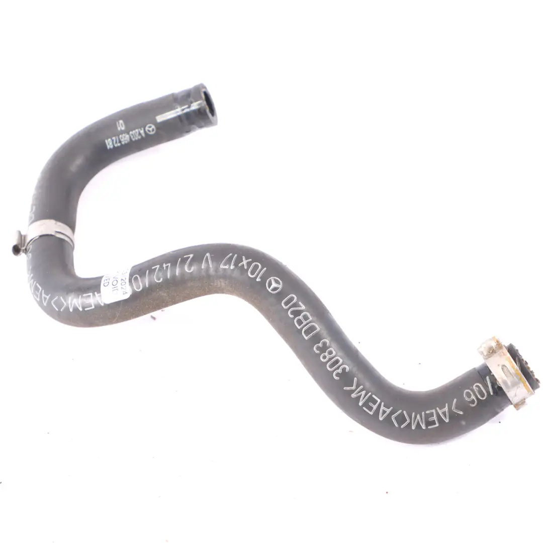 Mercedes C203 Petrol OM272 Tuyau retour liquide direction assistée - SKU A2034667281 - Numéro de pièce A2034667281