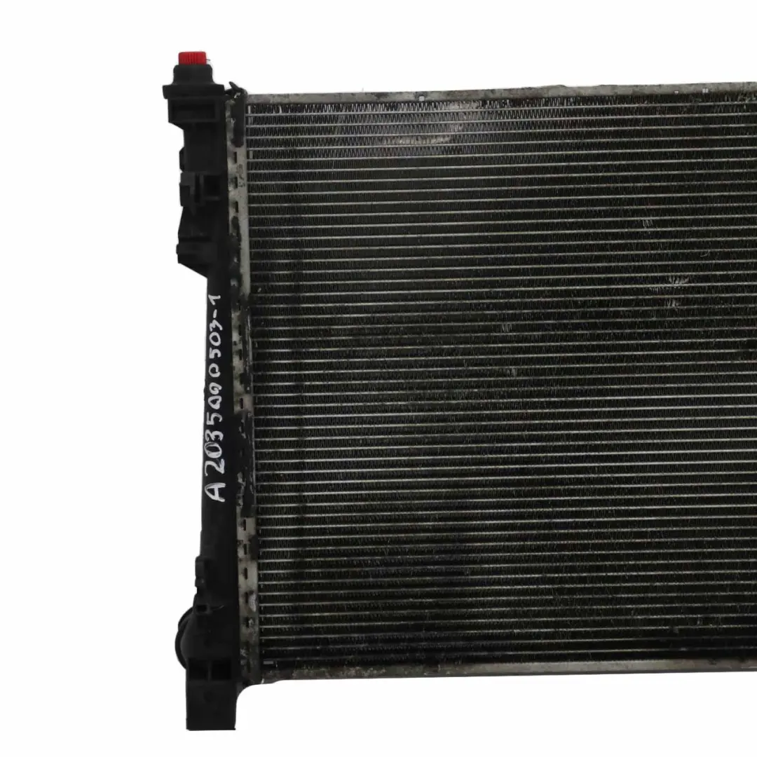 Mercedes W203 Engine Water Cooling Coolant Radiator - SKU A2035000503-1 - Part number A2035000503