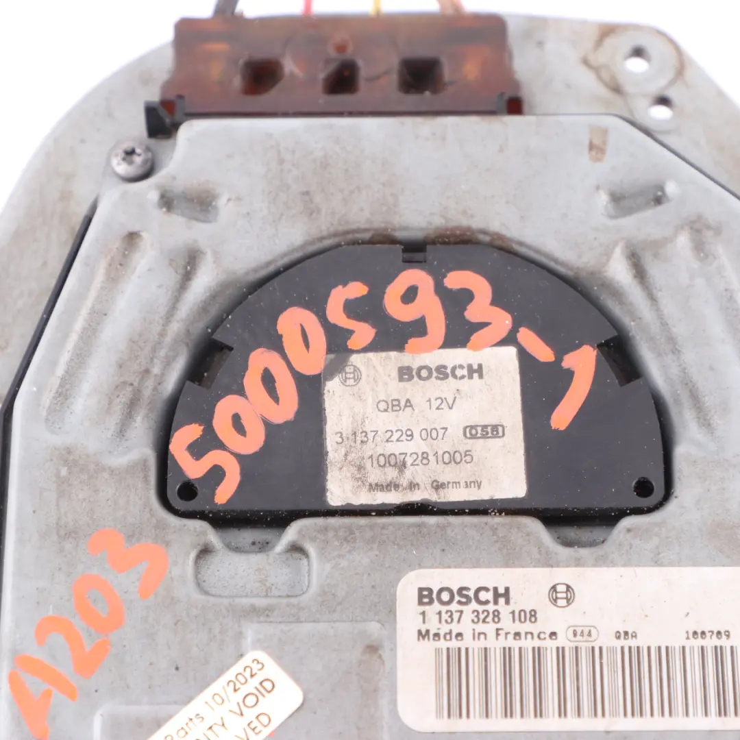 Mercedes SLK R171 Radiator Fan Motor Engine Cooling Unit 600W A2035000493 - SKU A2035000593-1 - Part number A2035000593