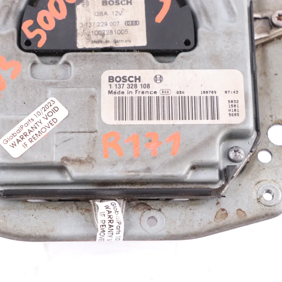 Mercedes SLK R171 Radiator Fan Motor Engine Cooling Unit 600W A2035000493 - SKU A2035000593-1 - Part number A2035000593