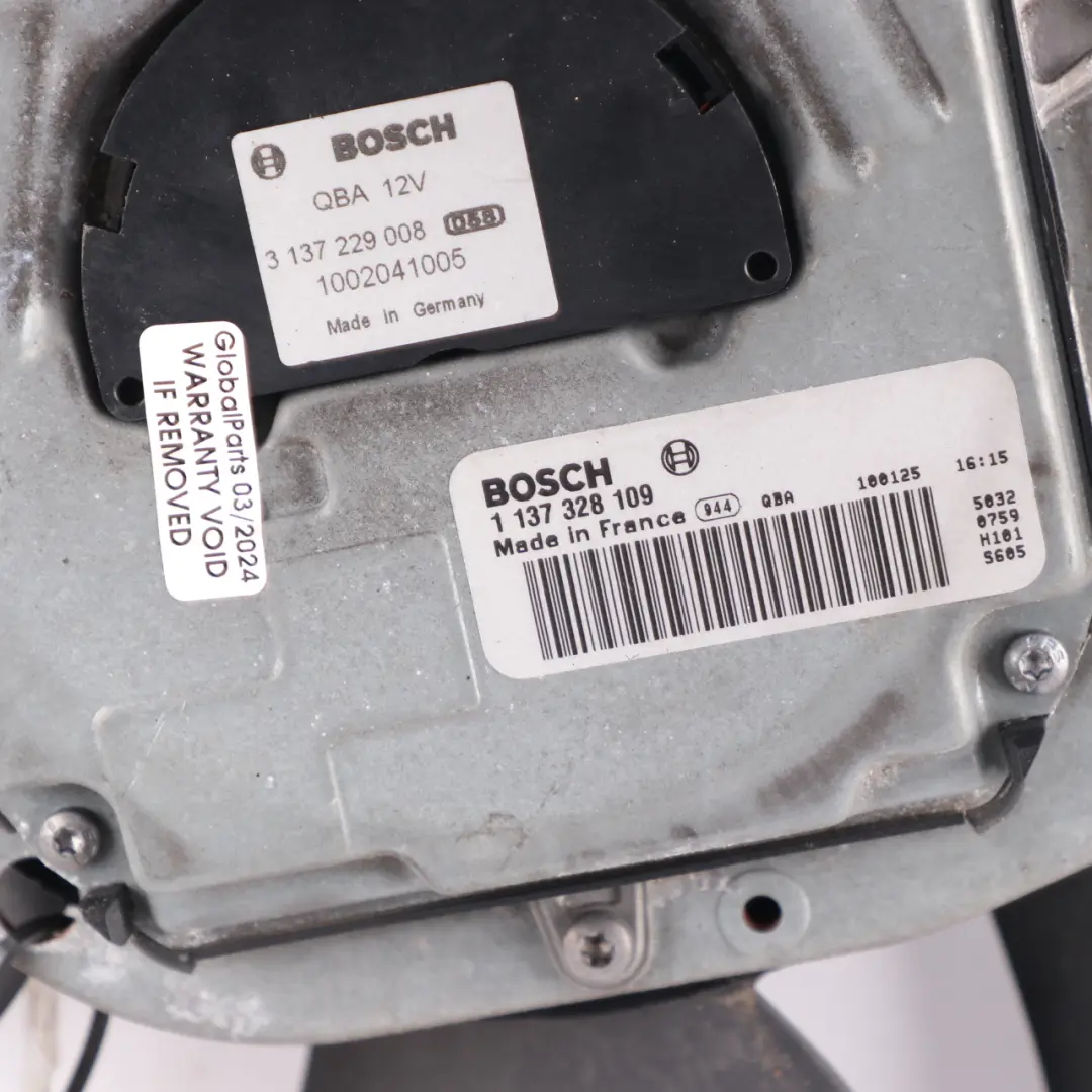 Mercedes SLK R171 Ventola Radiatore Lame Unità Raffreddamento Motore Bosch - SKU A2035000593-2 - Numero di parte A2035000593