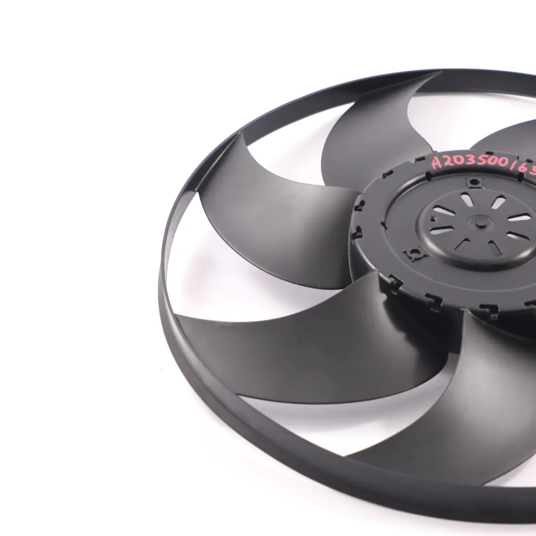 Mercedes W203 Engine Cooling Radiator Blower Fan Shroud Cover 400W - SKU A2035001693-1 - Part number A2035001693