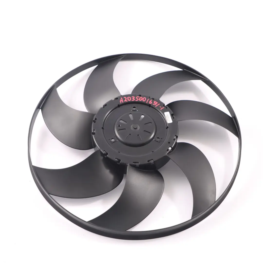 Mercedes W203 Engine Cooling Radiator Blower Fan Shroud Cover 400W - SKU A2035001693-1 - Part number A2035001693