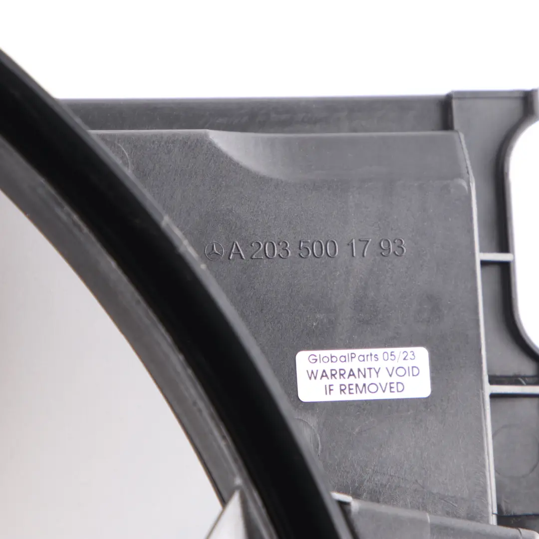 Mercedes C W203 Raffreddamento motore Radiatore Ventilatore - SKU A2035001793 - Numero di parte A2035001793