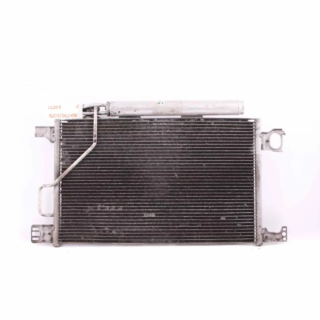 Mercedes W203 Petrol Air Conditioning Condenser Cooling Radiator - SKU A2035002154 - Part number A2035002154