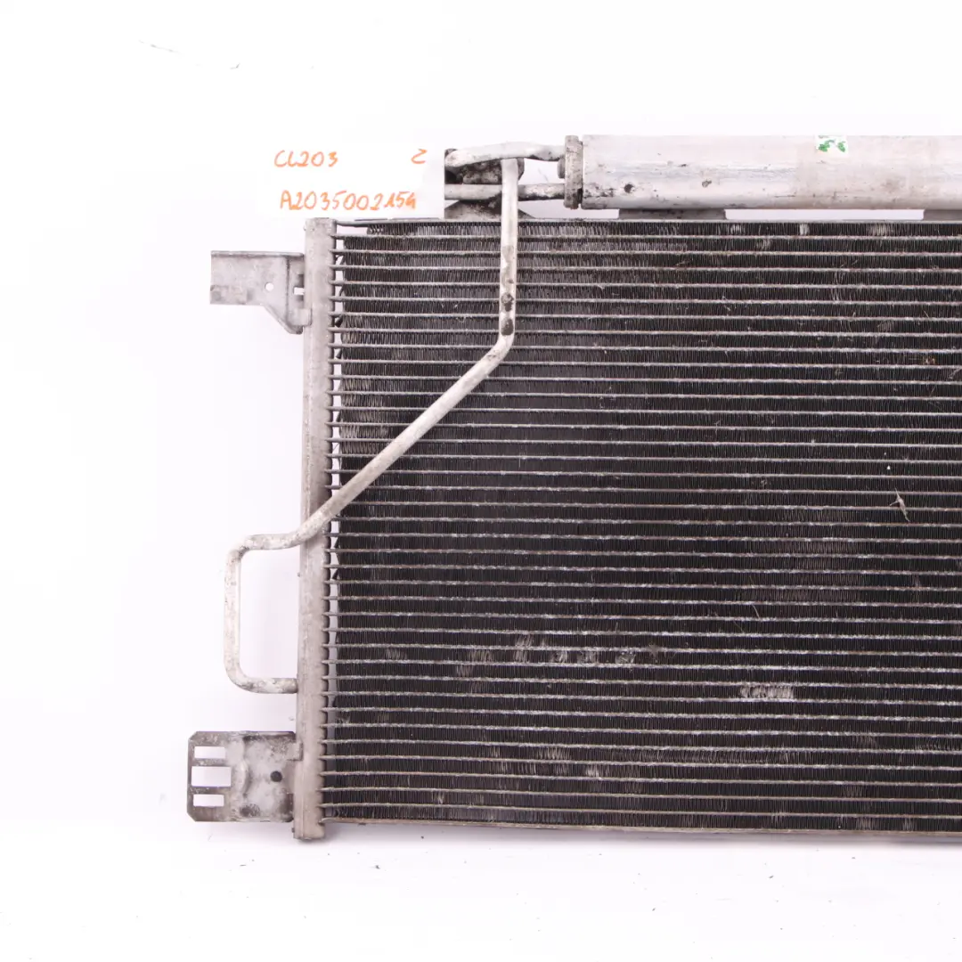Mercedes W203 Petrol Air Conditioning Condenser Cooling Radiator - SKU A2035002154 - Part number A2035002154