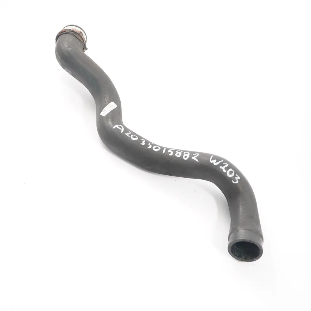 Mercedes W203 OM646 Water Pipe Radiator Coolant Hose Line - SKU A2035015882 - Part number A2035015882