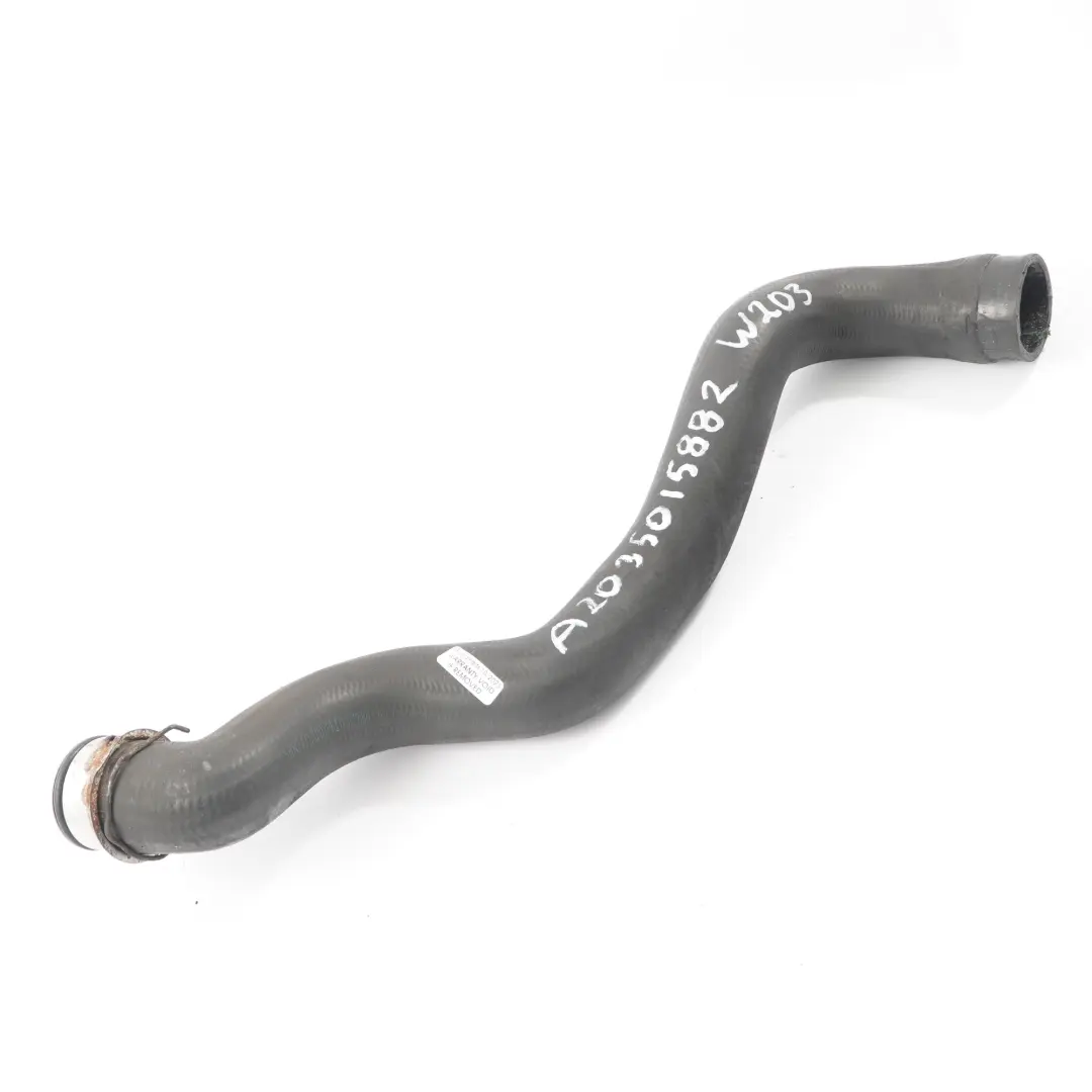 Mercedes W203 OM646 Water Pipe Radiator Coolant Hose Line - SKU A2035015882 - Part number A2035015882