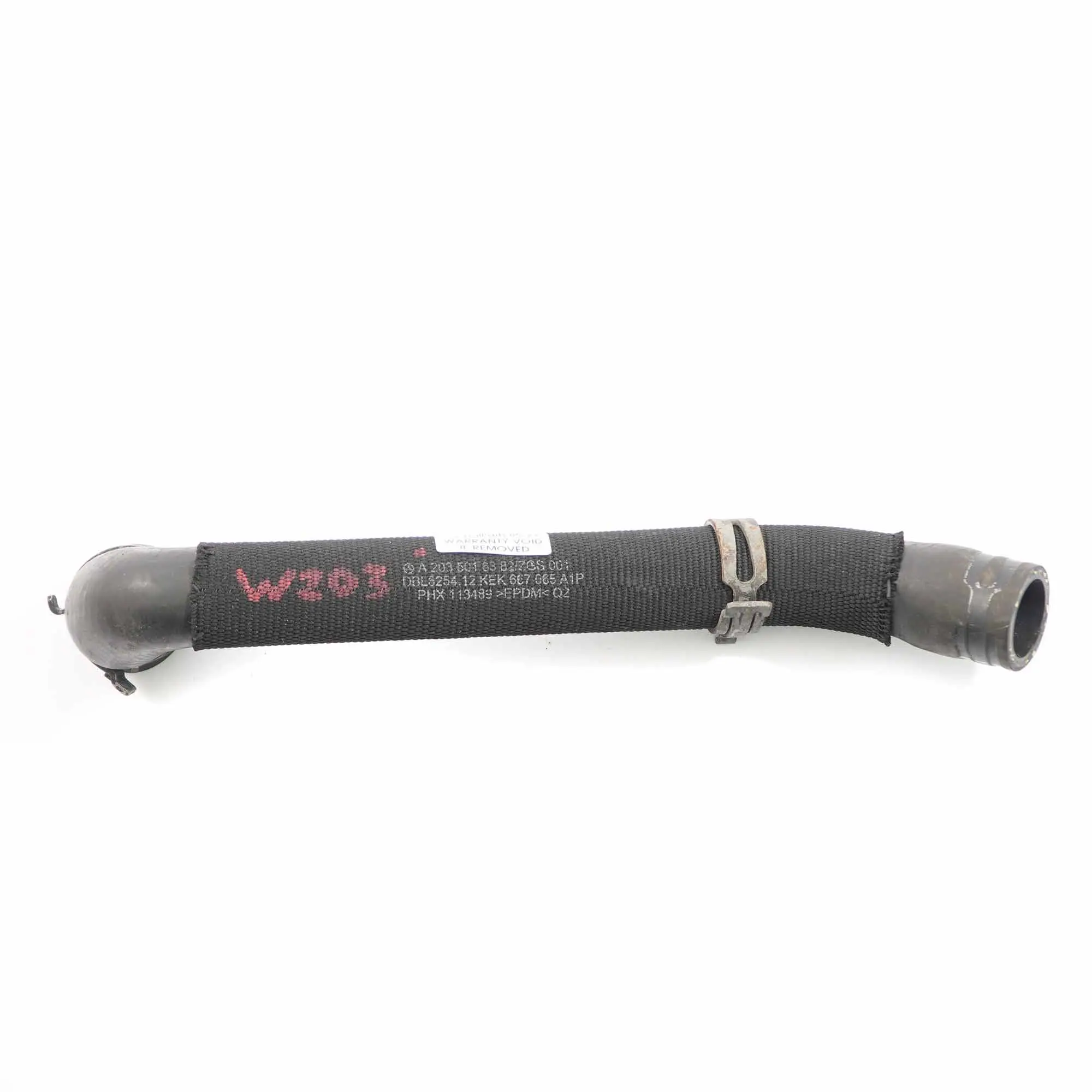 Tubo acqua Mercedes W203 W209 M272 Serbatoio espansione Linea tubo refrigerante