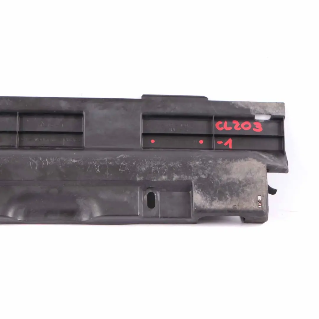 Radiator Air Intake Channel Duct Lower Panel Covering to Mercedes W203 with Part number A2035053730 Mercedes W203 Radiator Air Intake Channel Duct Lower Panel Covering - SKU A2035053730-1 - Part number A2035053730
