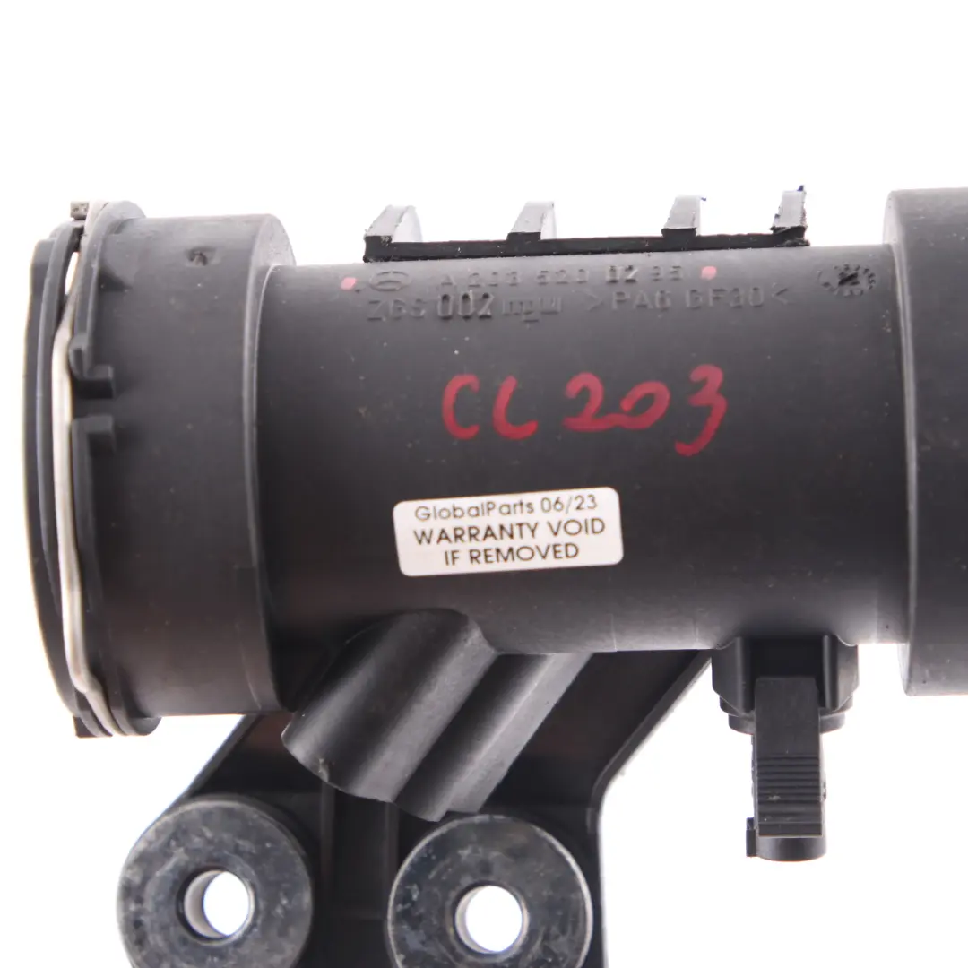 Flow Mass Meter Mercedes W203 W209 OM646 Diesel Engine Unit to Air with Part number A2035200295 Air Flow Mass Meter Mercedes W203 W209 OM646 Diesel Engine Unit - SKU A2035200295 - Part number A2035200295