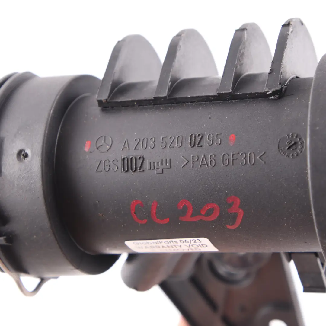  Luftmassenmesser Mercedes W203 W209 OM646 Dieselmotor Einheit - SKU A2035200295 - Teilenummer A2035200295