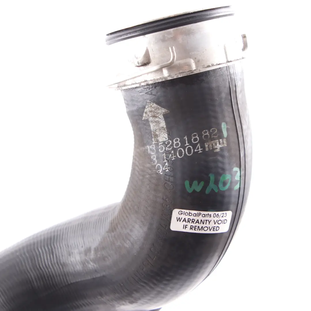 Air Charge Hose Mercedes W203 OM612 Intake Intercooler Right O/S - SKU A2035281882 - Part number A2035281882