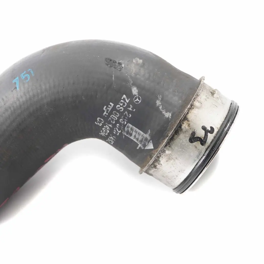 Mercedes W203 Diesel Turbo Aria Flusso Intercooler Tubo flessibile - SKU A2035282882 - Numero di parte A2035282882