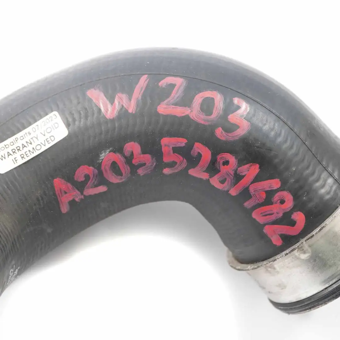 Mercedes W203 Diesel Turbo Air Flow Intercooler Hose Pipe - SKU A2035282882 - Part number A2035282882