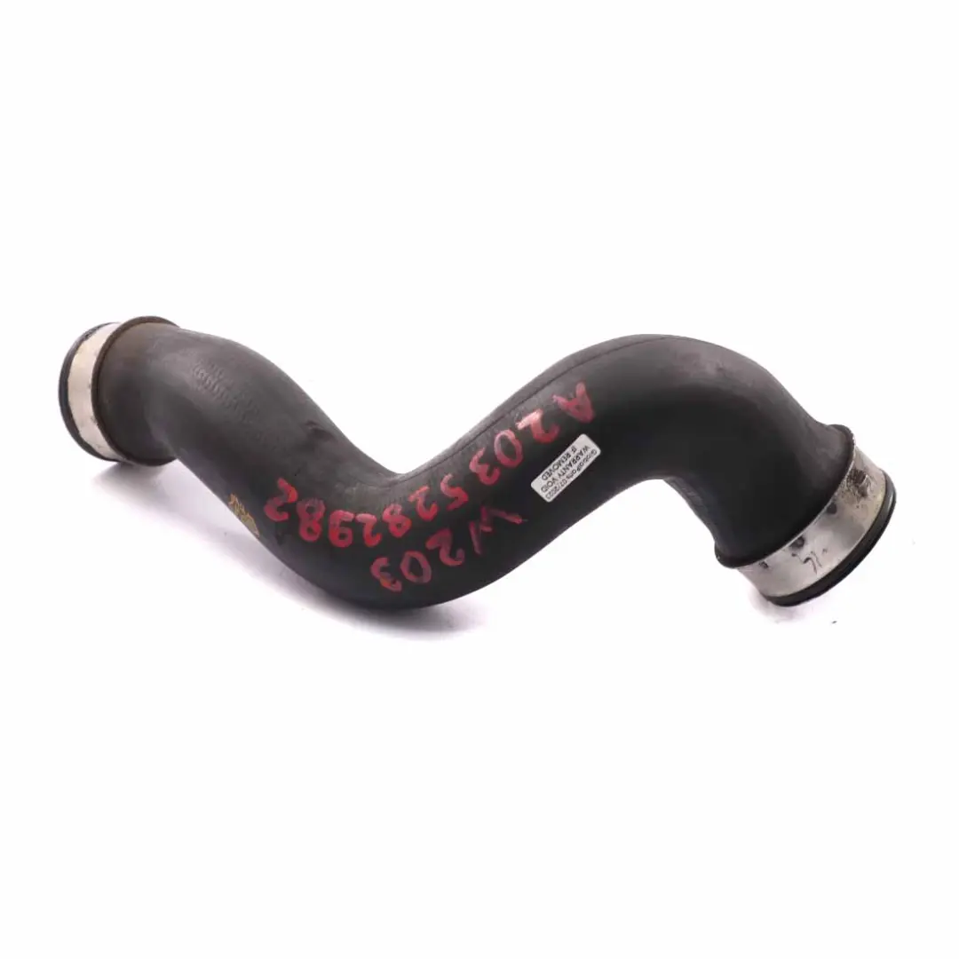 Mercedes W203 CL203 Intercooler Air Intake Turbo Hose Pipe - SKU A2035282982 - Part number A2035282982