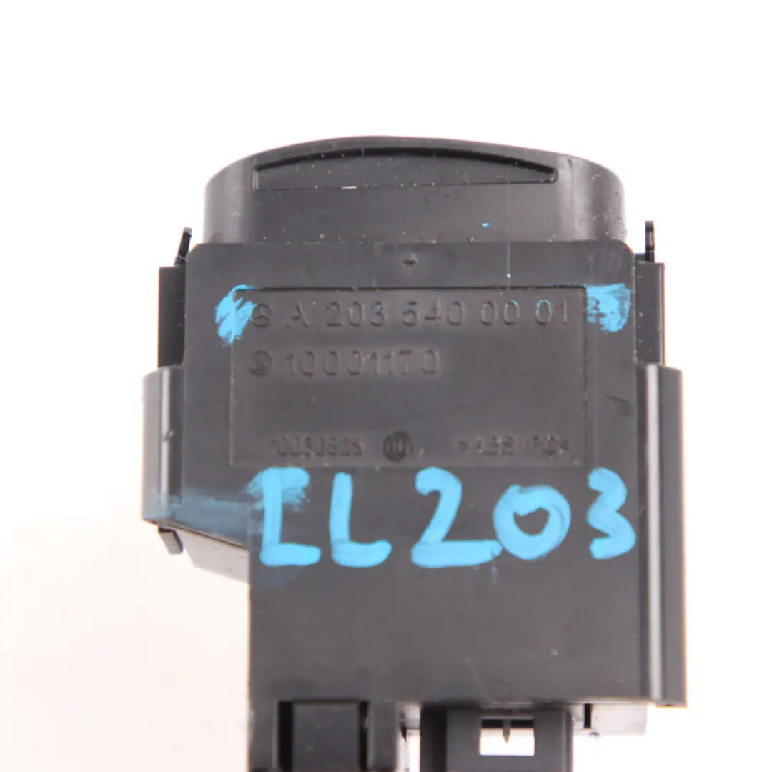 C203 Headlight Height Adjuster Control Unit Light Switch to Mercedes with Part number A2035400001 Mercedes C203 Headlight Height Adjuster Control Unit Light Switch - SKU A2035400001 - Part number A2035400001