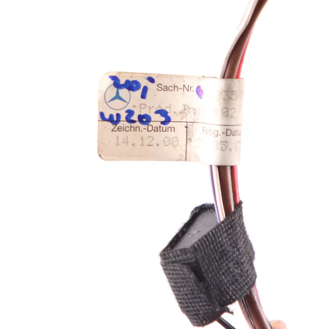 Heater Blower Unit Motor Fan Wiring Cable Loom to Mercedes W203 with Part number A2035403213 Mercedes W203 Heater Blower Unit Motor Fan Wiring Cable Loom - SKU A2035403213 - Part number A2035403213