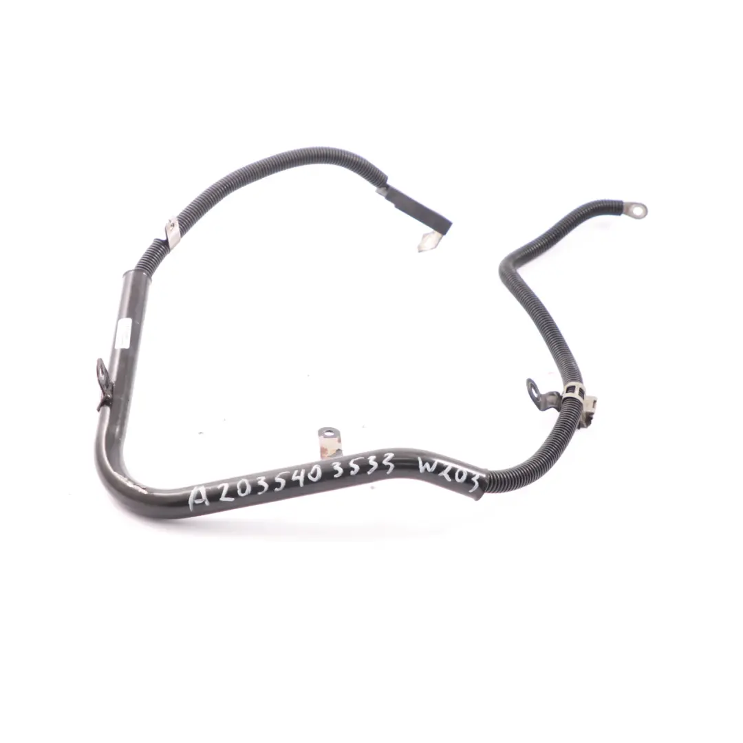 Mercedes W203 C209 Battery Starter Alternator Wiring Harness Cable - SKU A2035403533 - Part number A2035403533