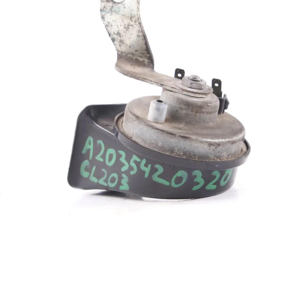 Signalhorn Hochton-Sirene Fanfare für Mercedes CLC CL203 mit Teilenummer A2035420320 Mercedes CLC CL203 Signalhorn Hochton-Sirene Fanfare - SKU A2035420320 - Teilenummer A2035420320