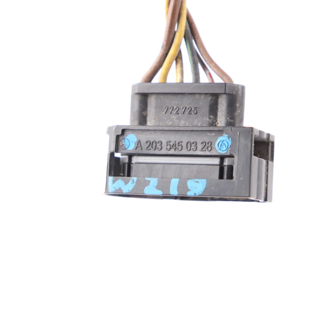 W219 Headllight Headlamp Front Plug Socket Wiring to Mercedes CLS with Part number A2035450328 Mercedes CLS W219 Headllight Headlamp Front Plug Socket Wiring - SKU A2035450328 - Part number A2035450328