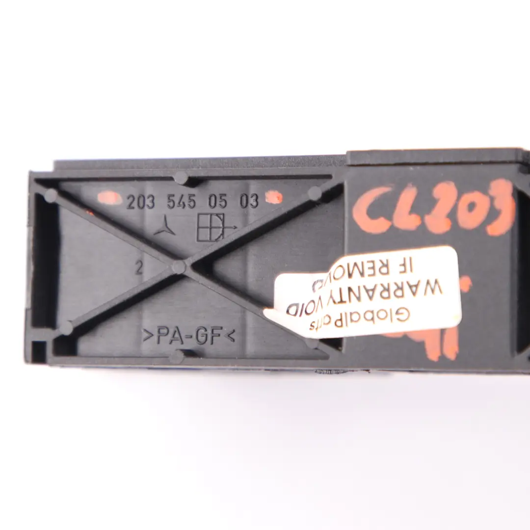 Covering Trim Cap Right O/S Black to Seat Cover Mercedes CL203 with Part number A2035450503 Seat Cover Mercedes CL203 Covering Trim Cap Right O/S Black - SKU A2035450503 - Part number A2035450503