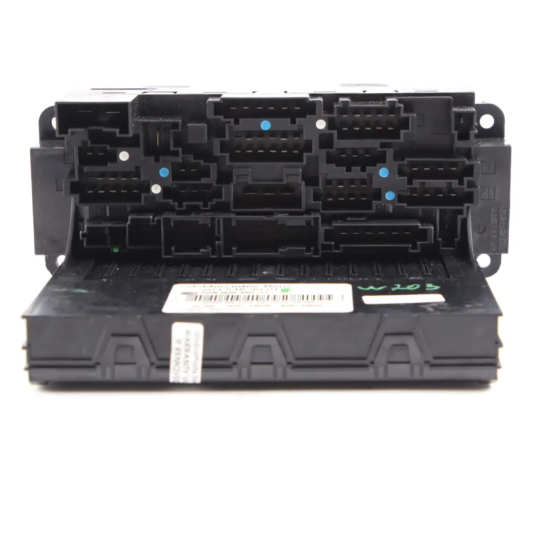 Fuse Box Mercedes CLK W203 W209 Front SAM Control Unit Module ECU to with Part number A2035453001 Fuse Box Mercedes CLK W203 W209 Front SAM Control Unit Module ECU - SKU A2035453001 - Part number A2035453001