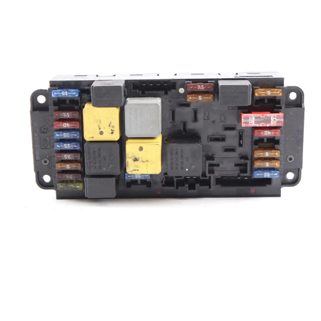 Fuse Box Mercedes CLK W203 W209 Front SAM Control Unit Module ECU to with Part number A2035453001 Fuse Box Mercedes CLK W203 W209 Front SAM Control Unit Module ECU - SKU A2035453001 - Part number A2035453001