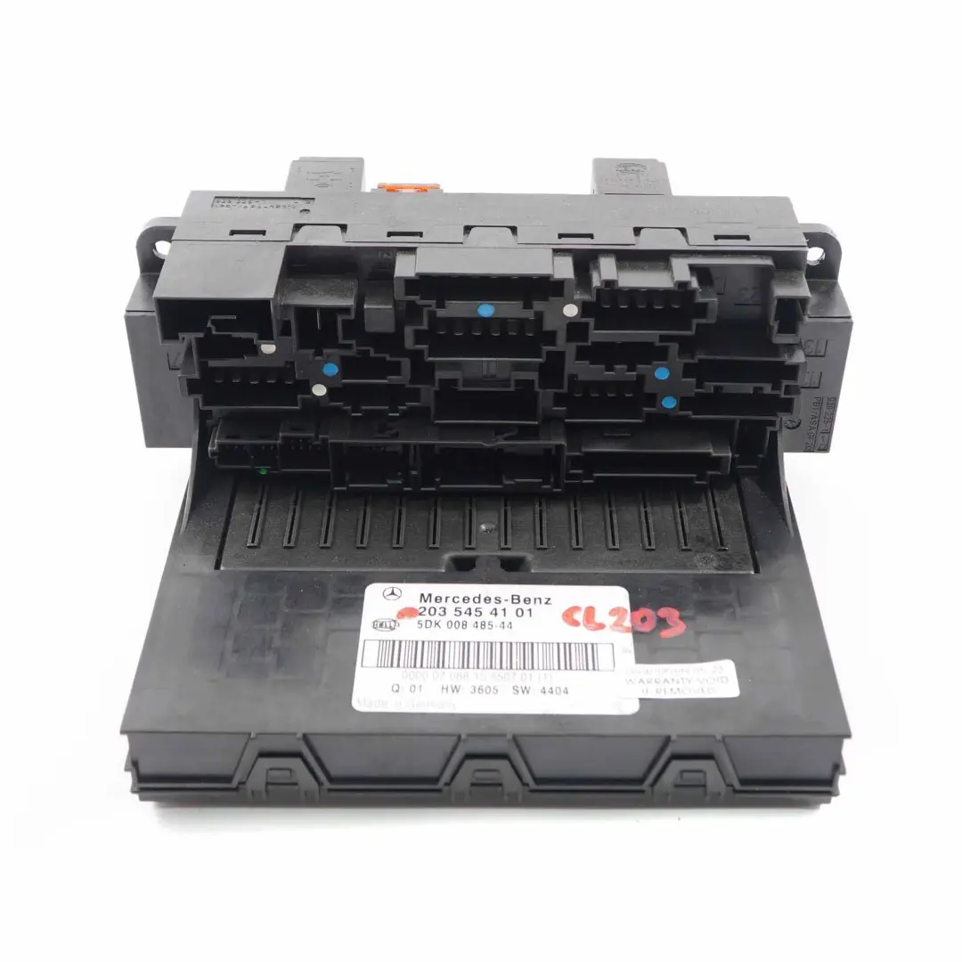Mercedes W203 Front SAM Control Unit Module Fuse Box - SKU A2035454101 - Part number A2035454101