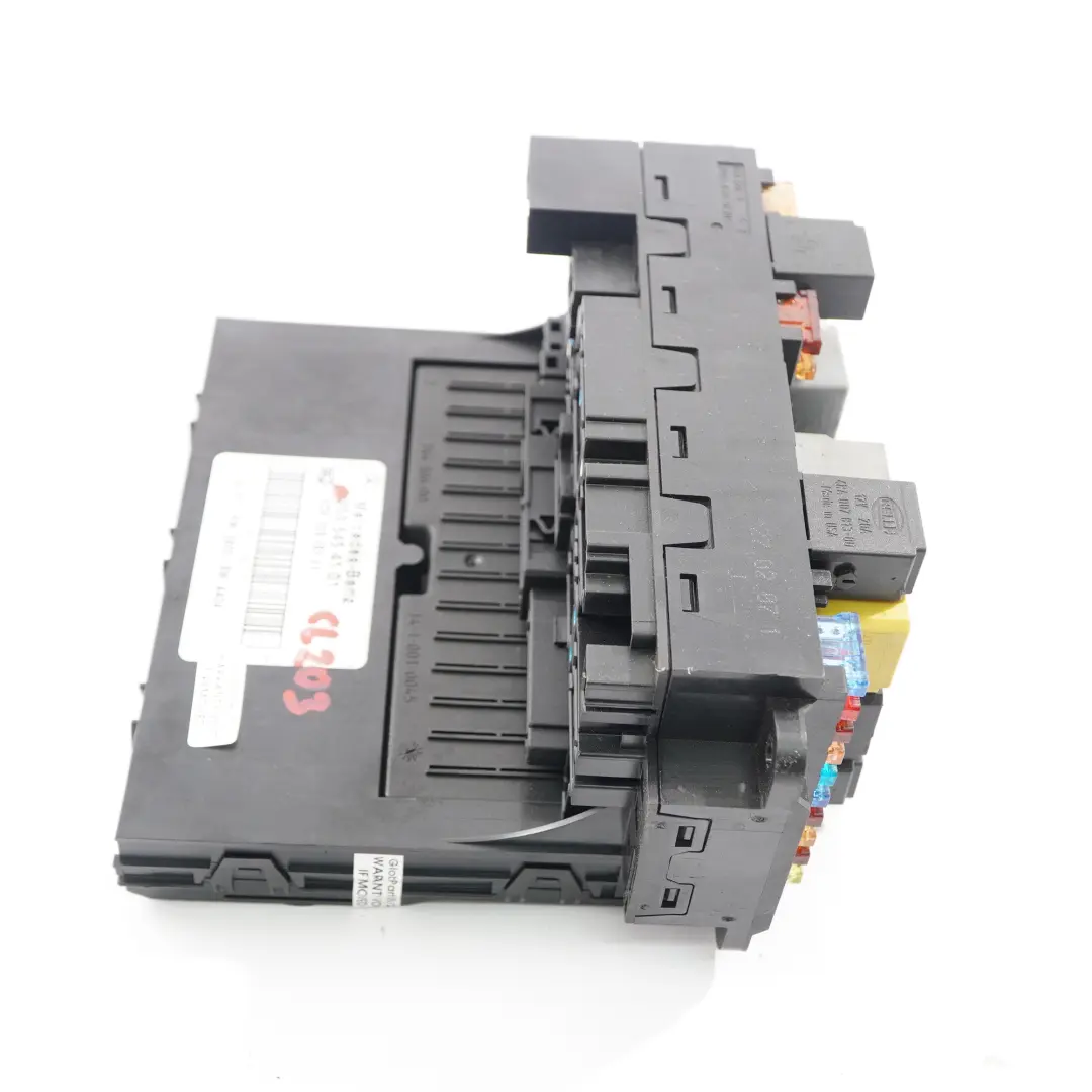 Mercedes W203 Boîte fusibles module contrôle de l'unité SAM avant - SKU A2035454101 - Numéro de pièce A2035454101