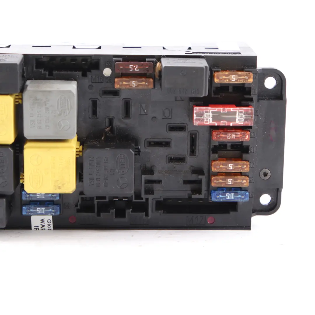 SAM Control Unit Module Fuse Box Front to Mercedes W203 C209 with Part number A2035454201 Mercedes W203 C209 SAM Control Unit Module Fuse Box Front - SKU A2035454201 - Part number A2035454201