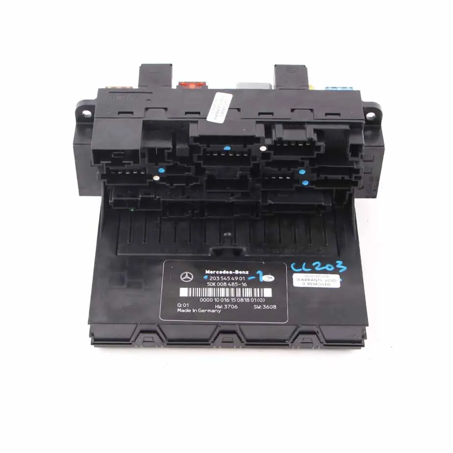 Fuse Box Control Unit Module SAM to Mercedes CL203 with Part number A2035454901 Mercedes CL203 Fuse Box Control Unit Module SAM - SKU A2035454901-1 - Part number A2035454901