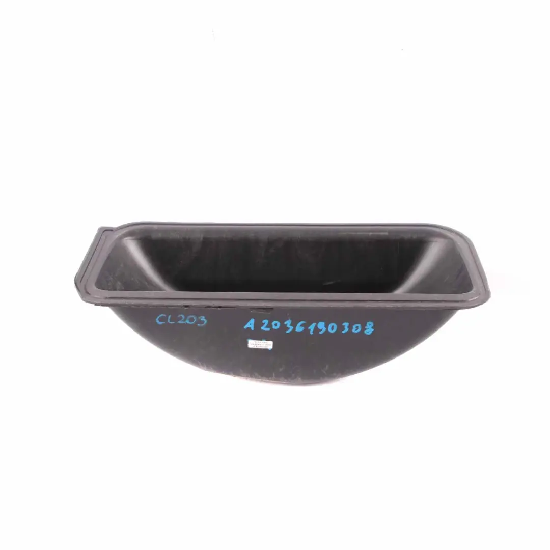 Spare Wheel Bracket Holder Cover Mounting to Mercedes W203 CL203 with Part number A2036190308 Mercedes W203 CL203 Spare Wheel Bracket Holder Cover Mounting - SKU A2036190308 - Part number A2036190308