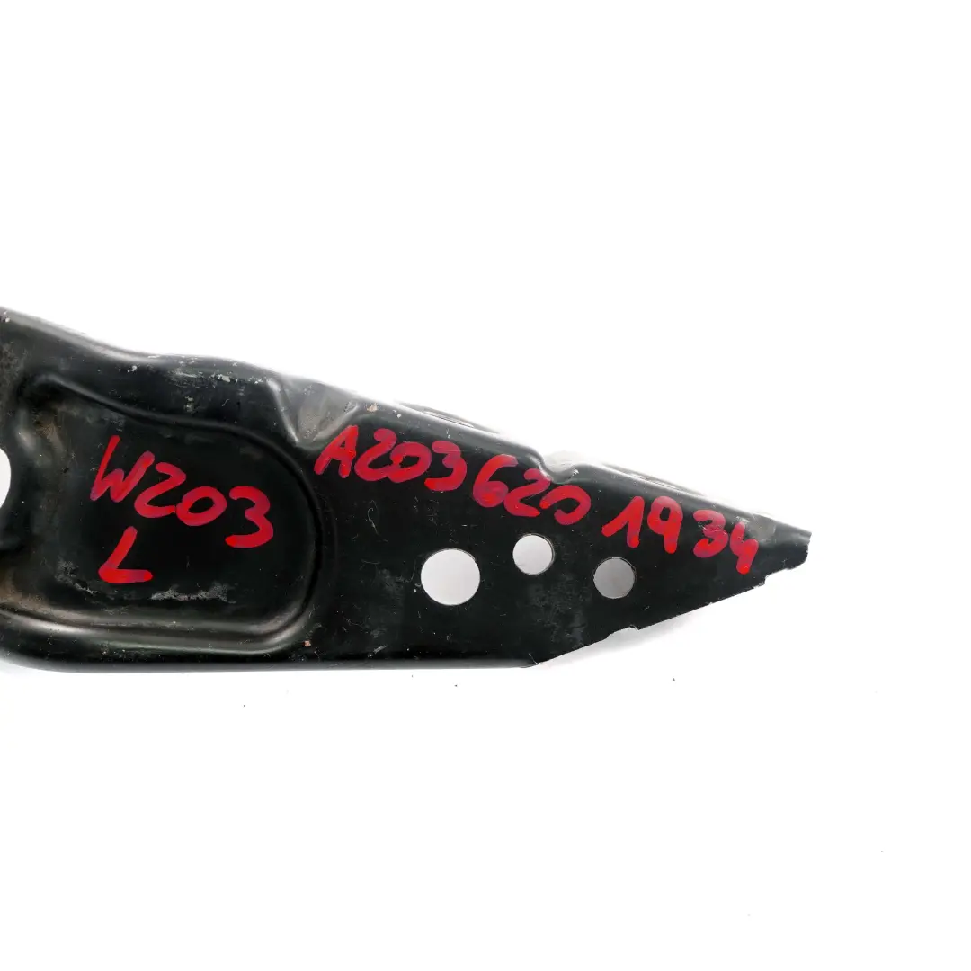 Clase W203 Parachoques delantero izquierdo Placa De soporte para Mercedes con número de pieza A2036201934 Mercedes Clase W203 Parachoques delantero izquierdo Placa De soporte - SKU A2036201934 - Número de pieza A2036201934