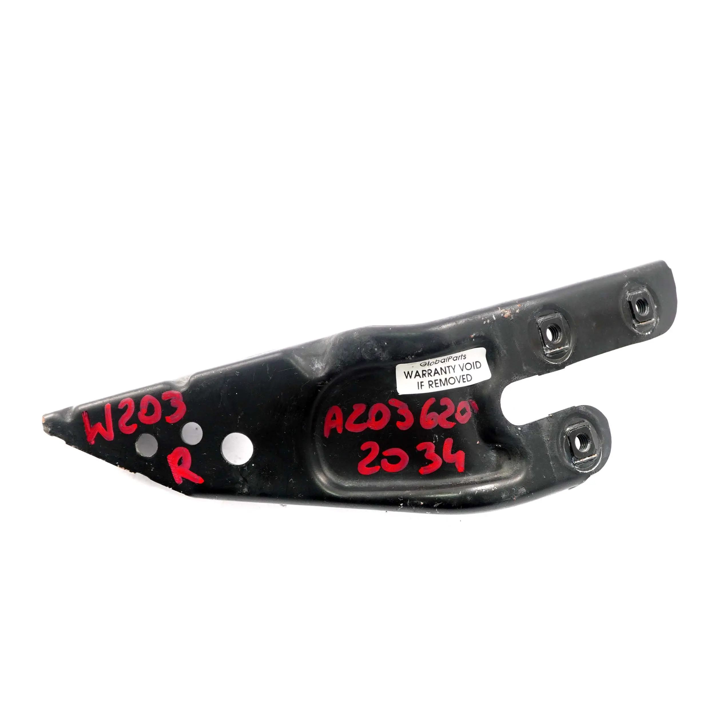 Mercedes W203 Portaparaurti anteriore destro Piastra di supporto A2036202034