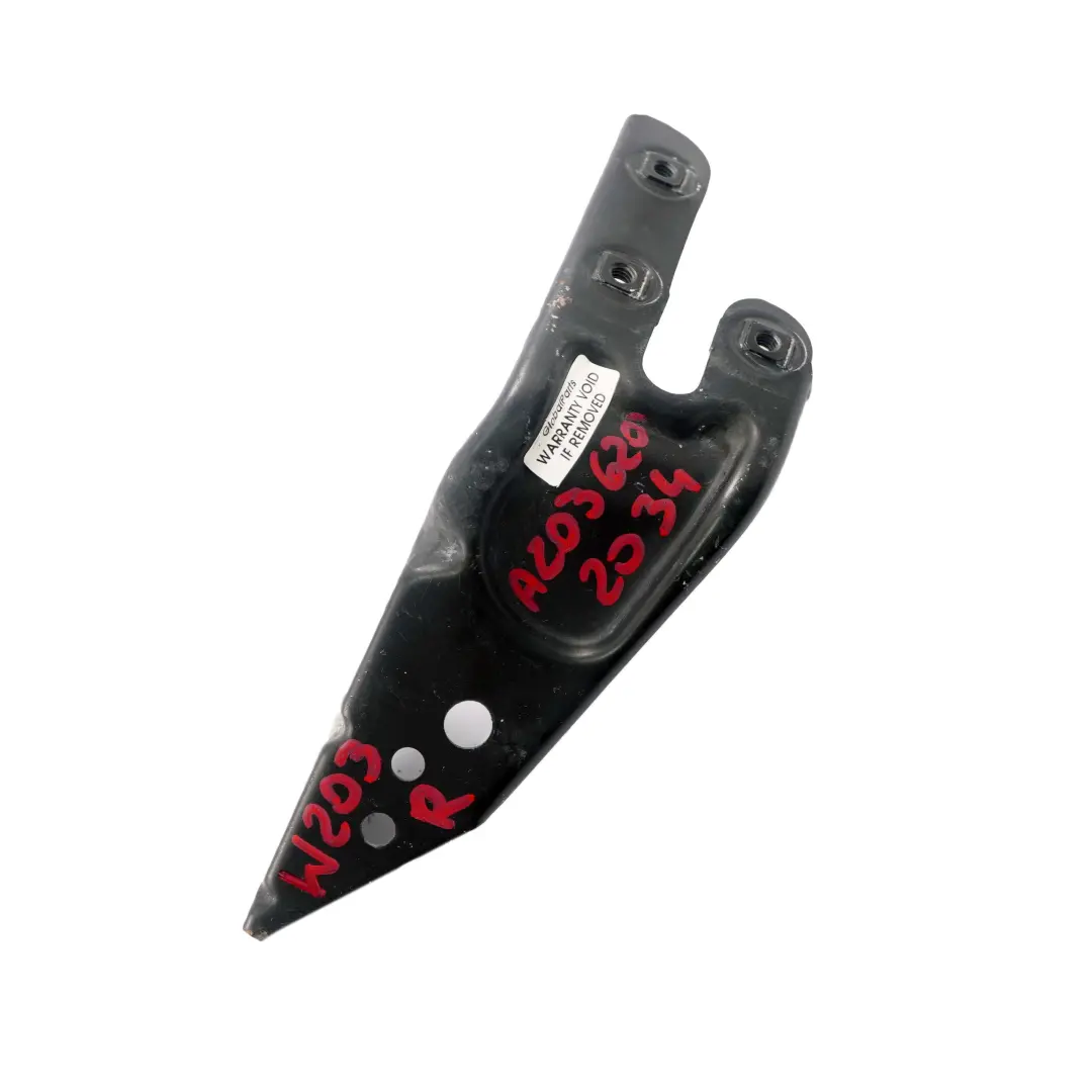 Plaque de support de pare-chocs avant droite pour Mercedes W203 à propos du numéro de pièce A2036202034 Mercedes W203 Plaque de support de pare-chocs avant droite - SKU A2036202034 - Numéro de pièce A2036202034