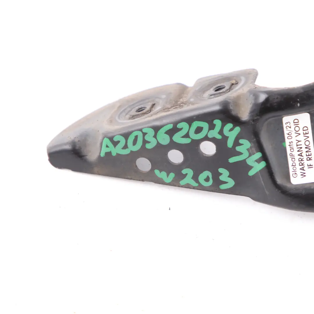 Front Bumper Carrier Mount Bracket Right to Mercedes CLC CL203 with Part number A2036202434 Mercedes CLC CL203 Front Bumper Carrier Mount Bracket Right - SKU A2036202434 - Part number A2036202434