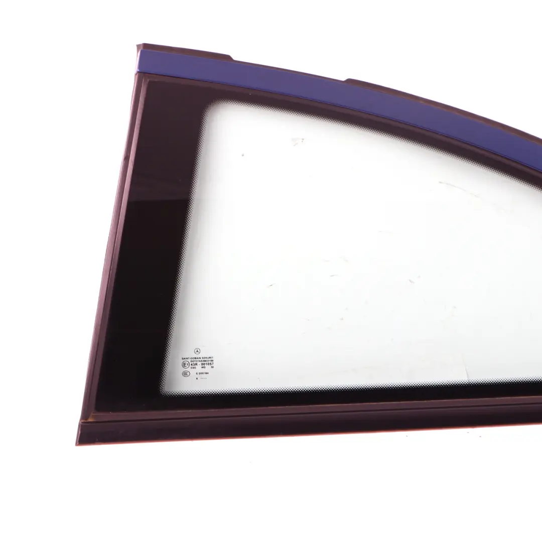 Window Mercedes CL203 Rear Left N/S Fixed Window Glass AS2 Jaspis Blue 345 to with Part number A2036706012 Window Mercedes CL203 Rear Left N/S Fixed Window Glass AS2 Jaspis Blue 345 - SKU A2036705912-JAS - Part number A2036706012